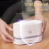 Upgraded 7 Color Flame Essential Oil Diffuser, USB Personal Desktop Cool Mist Humidifier with Auto-Off