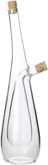 Counter 2 1 (15 10 Lily's Home Glass Olive Oil and Vinegar Dispenser Bottle, for Kitchen Cooking Salad, Dressing
