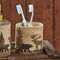 BLACK FOREST DECOR - Woodland Moose & Bear Toothbrush Holder - Aged