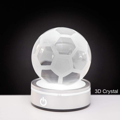IFOLAINA LED Light Base Display Stand for Crystal Ball Glass Art Tumbler, RGB Multicolor Lighting