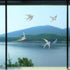 Swallow Static Window Clings, Anti Collision Window Decals for Bird Strikes, Set of 20