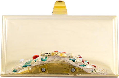 Kurt Adler Zinc Christmas Tree Stocking Holder Decor
