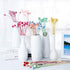 INVISIKAYAK Craspedia Globosa Material Flower, Immortal Eternal Flowers Gift, 40 Pcs in B-red