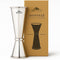 A Bar Above Premium Japanese Jigger, 8 Precise Measurement Markings, Heavy Duty 304 Stainless Steel