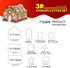 8 Pieces 3D Christmas Snowman Cookie Cutters, Stainless Steel Cartoon Biscuit Cutters for Holiday Baking
