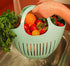 Hutzler Mini Colander Garden Basket, Small, Eggshell Blue