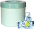 3D Cylinder Ice Cube Mold, Easy-Release Ice Bucket Trays, 60 pcs Small Size Blue Ice Maker