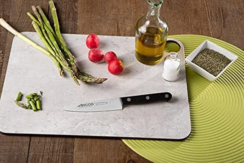 Arcos Chef Knife, 5 Inch Stainless Steel, Ergonomic Handle, Series Universal, Color Black