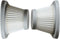 2pcs Grey & White Hepa Filter Replacement for Vacuum Cleaner Accessories, High Effect Filter Compatible with Deerma