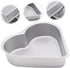 3pcs Heart Pudding Mold Cake Making Tray, Non-stick Heart Cake Pan, Donut Molds, Baking Supplies