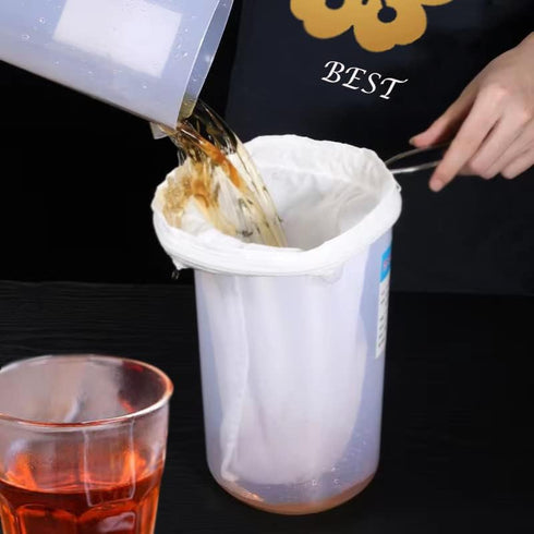 2 PC Reusable Nut Milk Bags Cheese Cloths for Straining, Ultra Extra Fine Mesh Jelly Juice Honey Food Sieve Strainer