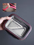 3 Pieces Stainless Steel Food Storage Container with Lids, Airtight Metal Containers for Freezer Fridge Oven,