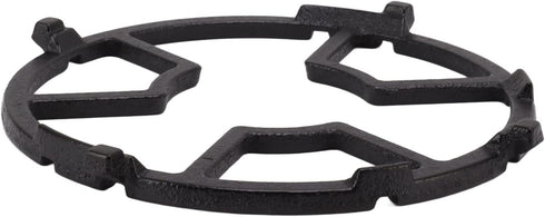 Cast Iron Wok, Non Slip Black Cast Iron Stove Rack for Frying Pans, Craft Pans, Carbon Steel Pans