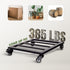 385 Lbs, 12Inch, Idzo Plant Caddy with Wheels Lockable Heavy Duty Trolley Capacity Metal Cast Iron Plant Dolly, Plant