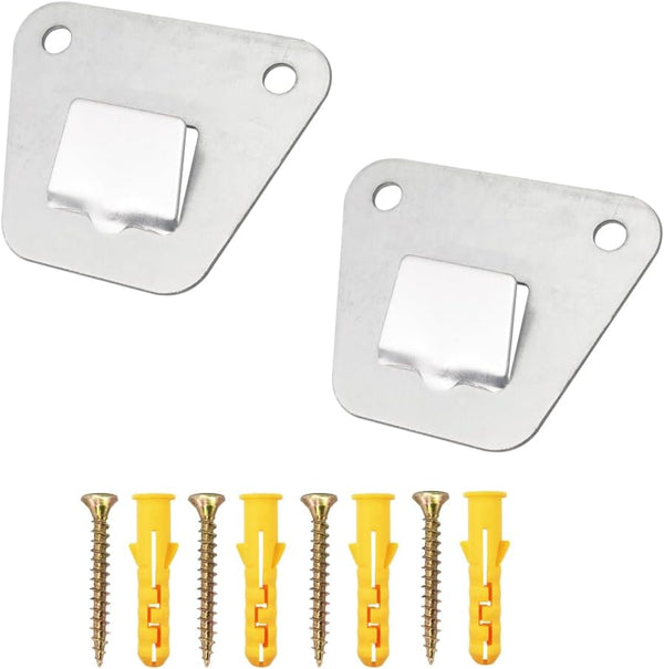 Wall Fan Mounting Bracket, Concealed Bracket Support Hook for Oscillation Fans - 2 Pack