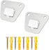 Wall Fan Mounting Bracket, Concealed Bracket Support Hook for Oscillation Fans - 2 Pack