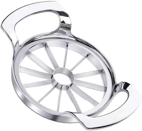 ELECTROEEL Premium Apple Slicer, Upgraded 12-Blade Extra Large Stainless Steel Cutter, Corer, Peeler for 4 Inch Apples