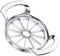 ELECTROEEL Premium Apple Slicer, Upgraded 12-Blade Extra Large Stainless Steel Cutter, Corer, Peeler for 4 Inch Apples