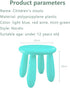 Soerreo Children'S Footstools, Kindergarten Learning Stools,Children's Dresser Stool, Plastic Light Footstools Are
