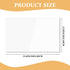 15.8 23.6 Inch, 1.5mm Trimmed Occasion(1 Ganeen Nightstand Protector, Clear Plastic Table Cover Protector x Thick