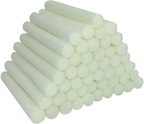 50-Pack Car Diffuser Sponges - Refill Sticks, Absorbent Sponge Sticks for Car Humidifier Diffuser