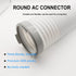 Portable Air Conditioner Exhaust Hose Coupler, Window Adapter A/C Connector, 5.9 inch for Exhaust Port
