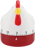 Alinory Chicken Timer, Lovely Chicken Timer Mechanical Kitchen Cooking Alarm Clock for Home Decor Timing Reminder
