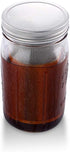 MODERNJOE'S Premium Infuser Cold Brew Coffee Maker for 2 Quart Wide Mouth Mason Jars with Filter