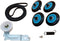 Upgraded Dryer Repair Kit for Samsung, Compatible with Drum Roller DC97-16782A, Dryer Belt 6602-001655, Idler Pulley