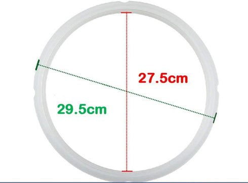 GJS Gourmet Rubber Gasket Compatible with 10 Quart Power Cooker XL PPC790, PPC773, and WAL4