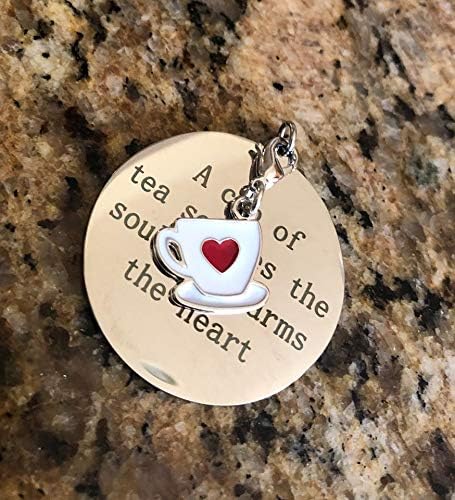 Stainless Steel Tea Infuser Tea Ball with Cup Charm for Loose Leaf Tea Strainer
