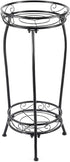 Kavlium Plant Stand Indoor OutdoorTall Black Metal Rustproof Stable Plant Stands2 Tier