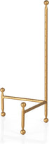 Red Co. Gold Finish Decorative Tripod Plate Stand and Art Holder Easel - 14" h