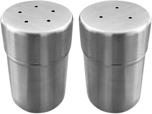 Stainless Steel Sugar Shakers, Dust-proof Spice Salt Pepper Organizer Container