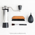 Espresso Machine Cleaning Brush with Wooden Handle, Coffee Grinder Brush for Countertop Cleaning Tool