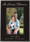 Custom Personalized Memorial Family Photo Frame, In Loving Memory, Engraved Leatherette Faux Leather