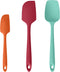 U-Taste Silicone Baking Spatula Set, 600ºF High Heat Resistant Food Grade Flexible Rubber Kitchen Cooking Utensils