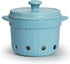 HAOTOP Garlic Keeper with Lid, Ceramic Garlic Saver Container for Countertop, Kitchen