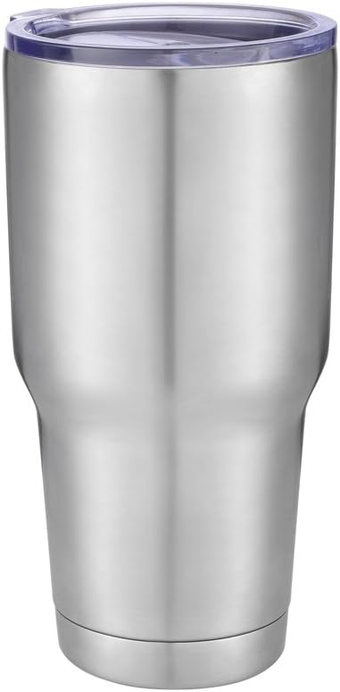 30 oz Tumbler, Double Wall Stainless Steel Insulated Travel Mug with Lid for Hot and Cool Beverages