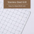Stainless Steel BBQ Grill Rack Grids for Roasting or Baking, Oven & Dishwasher Safe