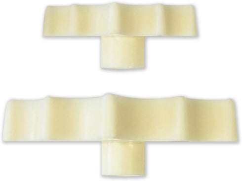 JEM Enterprises Pop It - Bat Shaped Mold for Cake Decorating, Set of 2, Large & Small Sizes, White