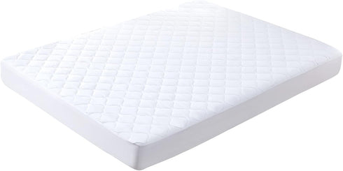 Waterproof Full Mattress Protector Pad 54x72 for Pull Out Sofa Bed, Quilted Fitted Cover up to 8 Inch Deep, White