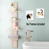 LHIUEM Black Cat Bathroom Decor, Funny Wall Art Set of 4, 8"X10", Unframed, Kitten Pictures
