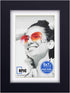 RPJC 5x7 inch Picture Frame, Solid Wood with High Definition Glass, Black, for 4x6 or 5x7 Photos