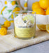 Dessert Candle Lemoncello | Long Lasting Scent Citrus Bergamot Mint | Natural Coco Soy Wax 9 oz | Housewarming Gift