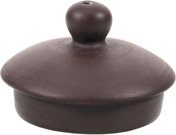 Purple Clay Teapot Lid, Replacement Lid for Asian Teapot, Universal Teapot Lid, Japanese Tea Pot Cover, Vintage Tea Mug