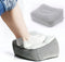Inflatable Travel Foot Rest Pillow, Head Pad, Soft Flocking Pillow, Flights Relax
