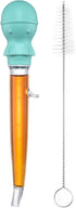 U-Taste 1.5oz Angled Turkey Baster, Heat Resistant Tritan and Silicone Baster Set with Cleaning Brush for Cooking