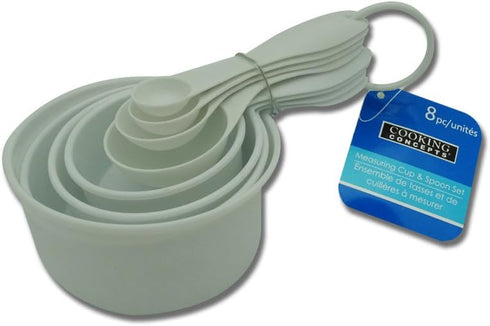 8 Pieces Measuring Cup & Spoon Set