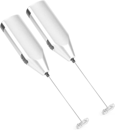 Electric Hand Blender, Immersion Handheld Egg Beater, Silver Electric Milk Frother Kitchen Tools